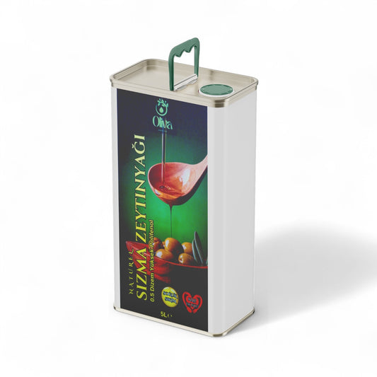 2025_2026 Kasım ayı Naturel Soğuk Sıkım Olgun Hasat Premium Zeytinyağı 5 Lt.