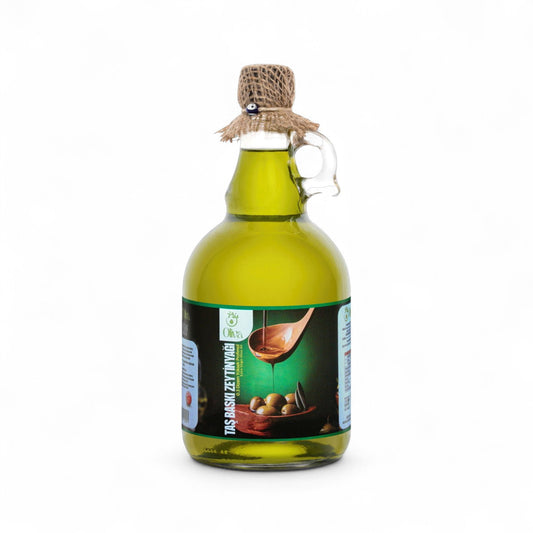 2025_2026  Ekim Ayı Yeni Hasat Premium Zeytinyağı 1 Lt. Cam Şişe