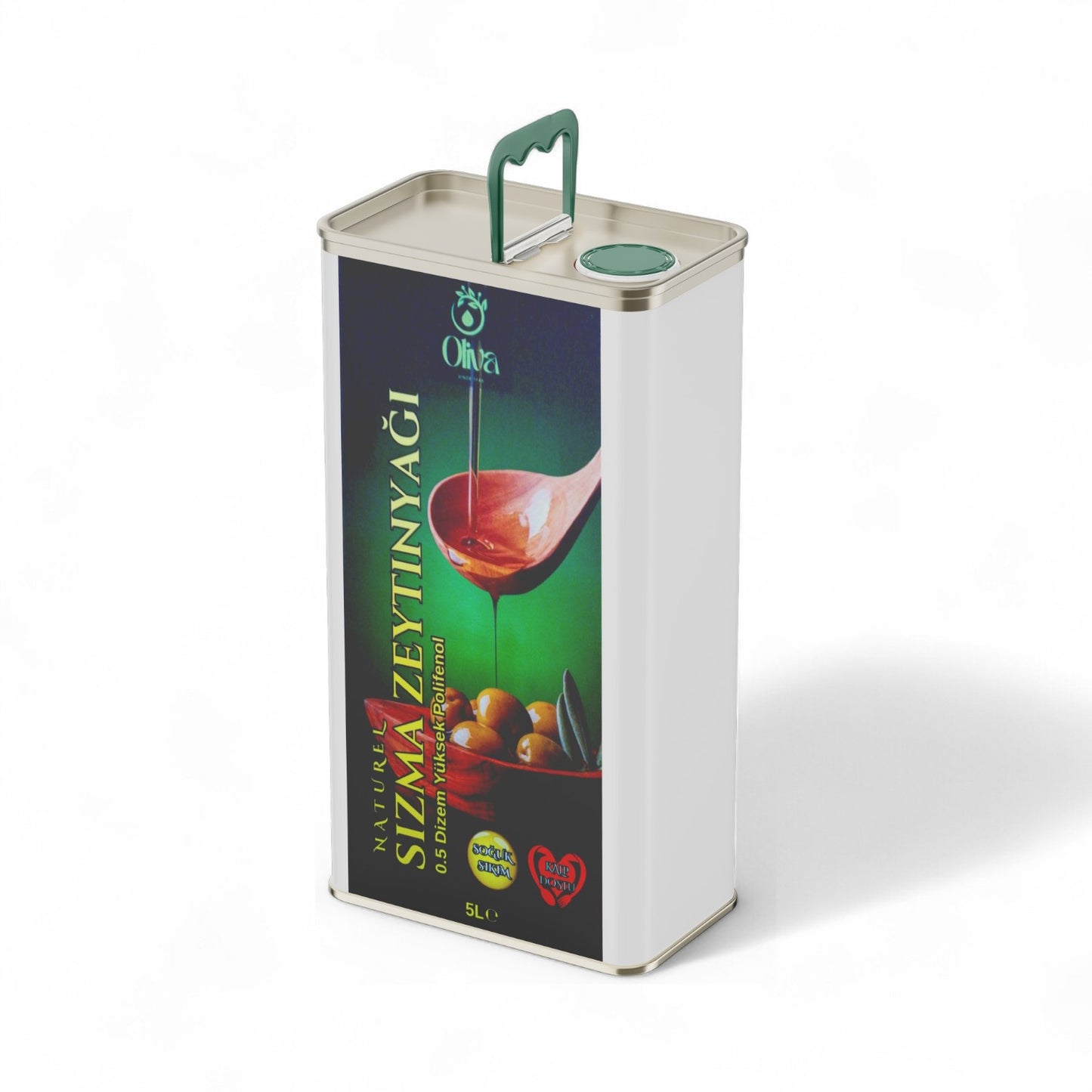 2025_2026 Kasım ayı Naturel Soğuk Sıkım Olgun Hasat Premium Zeytinyağı 5 Lt.