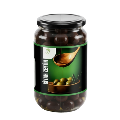 Ooliva Doğal Siyah Edremit Yağlı Sele Zeytin 1 Kg.